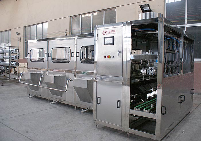 桶裝水灌裝生產(chǎn)線(xiàn)